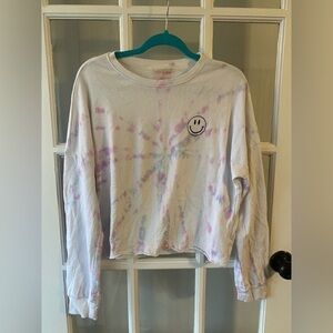 Betsey Johnson Tie Dye Crewneck Sweatshirt XS